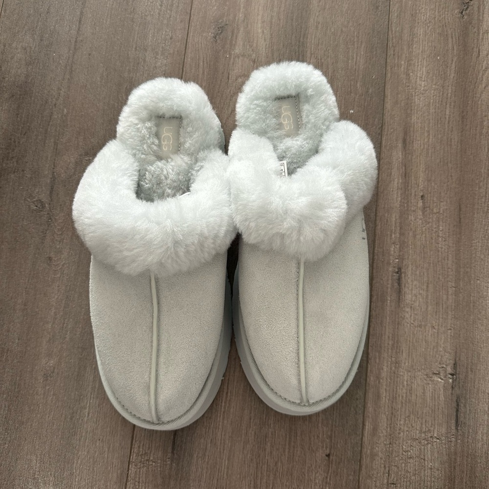UGG Women's Soft Gray Slippers